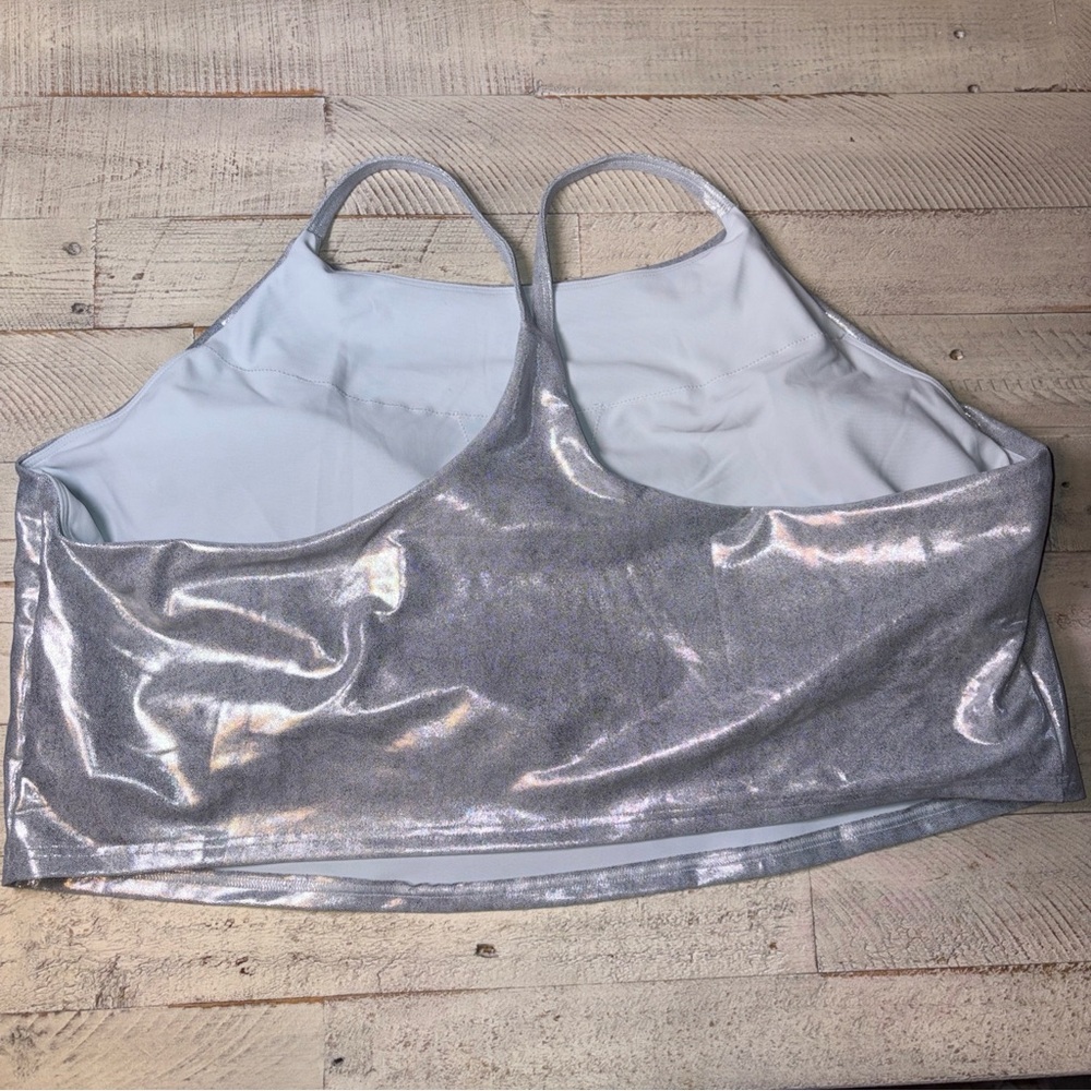 Old Navy Active Womens Powersoft Tank Top Light Support Built In Bra Size 4X - Picture 9 of 16